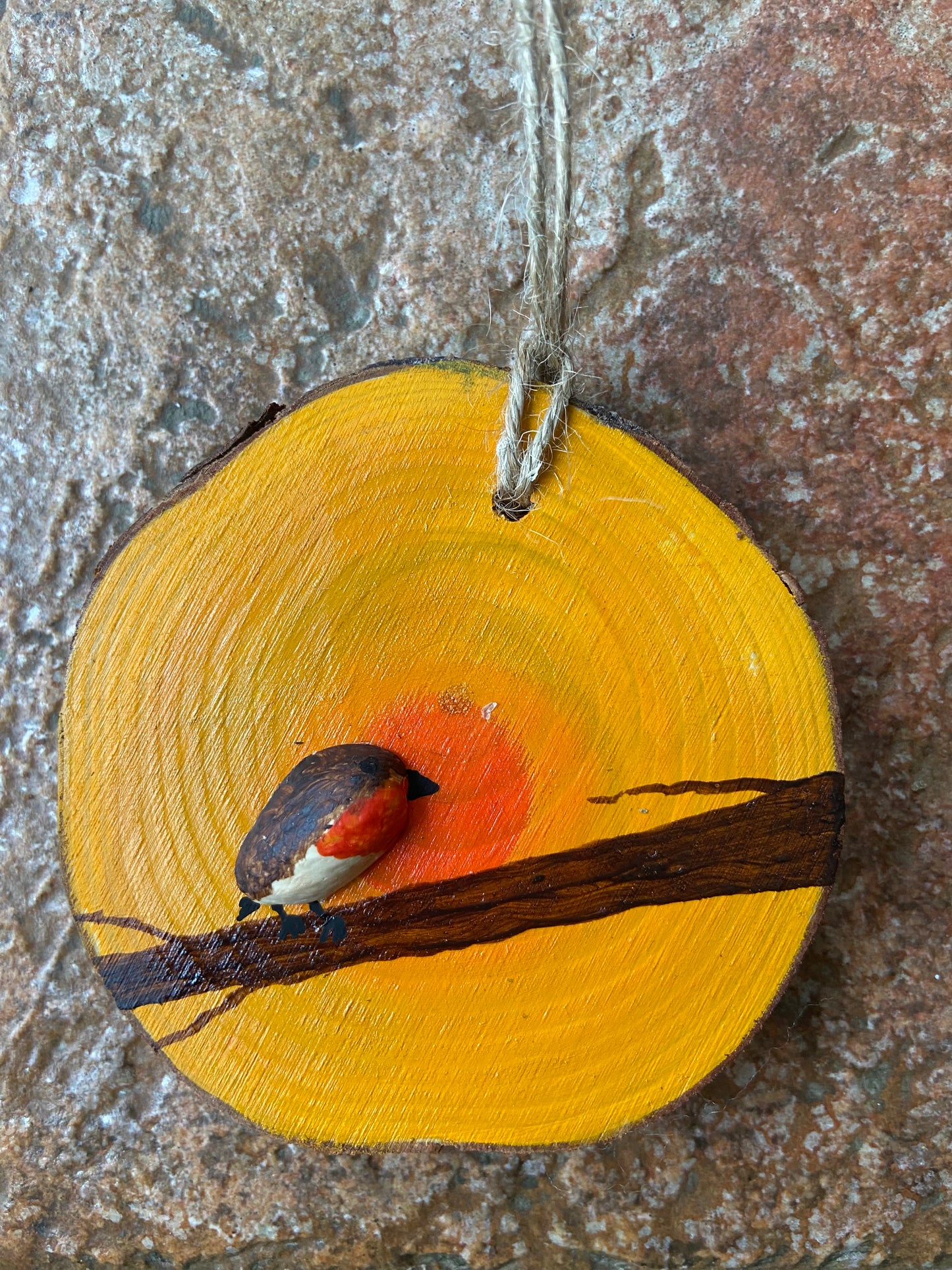 Sunset Robin