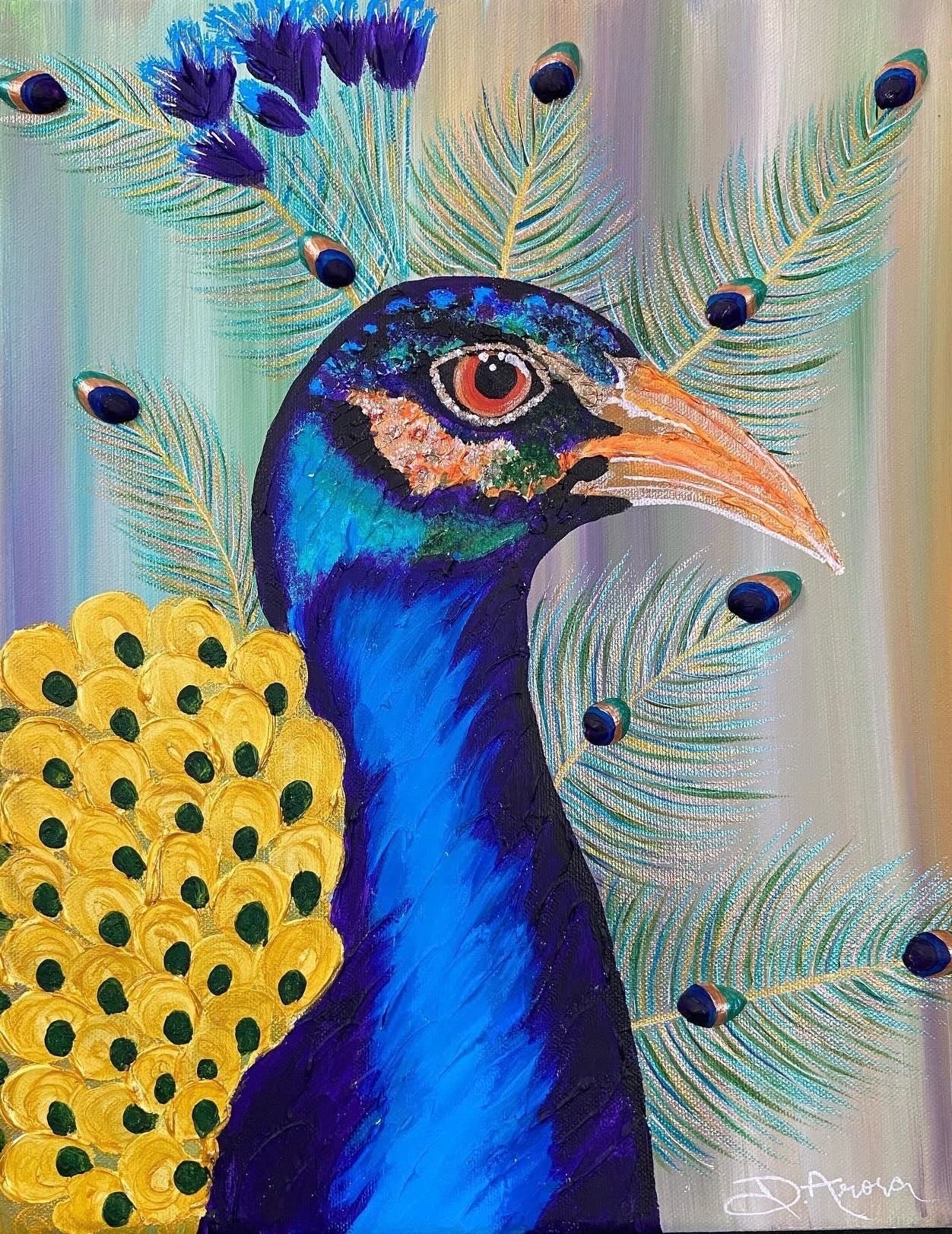 Brush & Beyond - Peacock 15th October 6:30-8:30