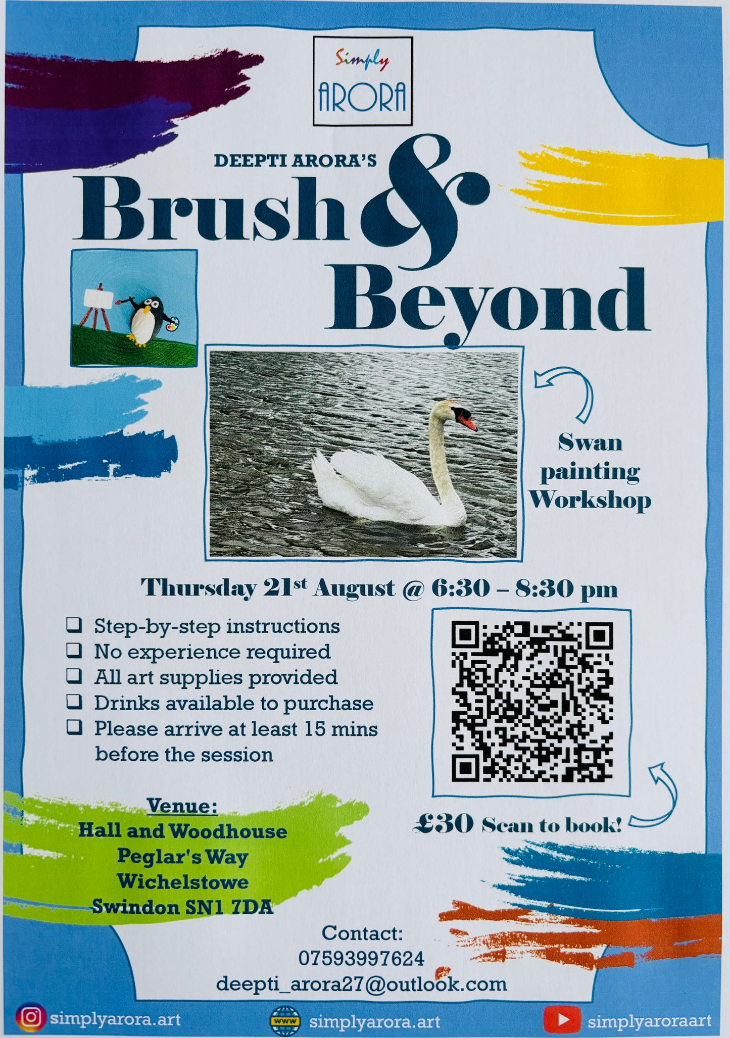 Brush & Beyond- Swan 21st August 2025