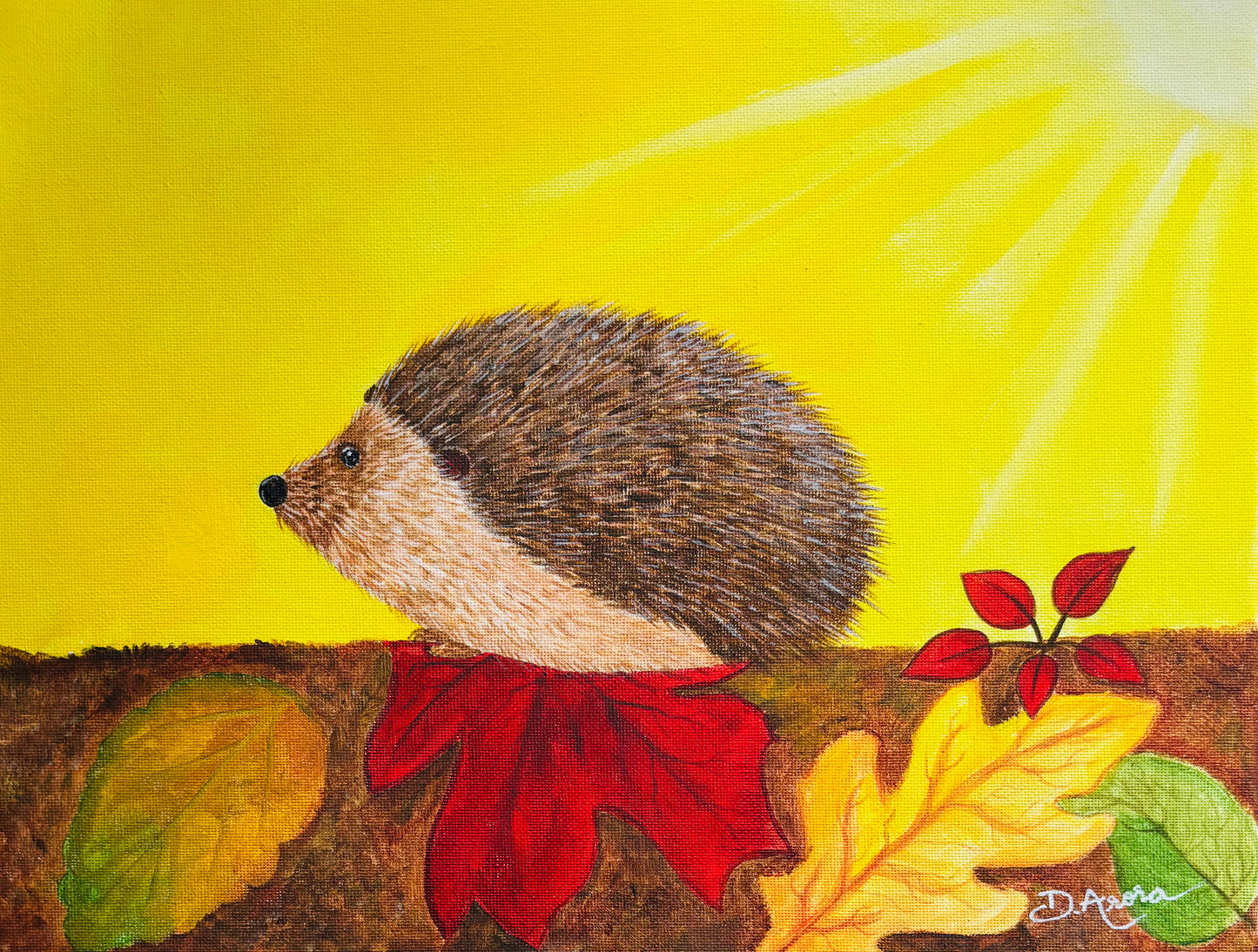 Brush & Beyond - Hedgehog 🍁🍁 18th September 2025