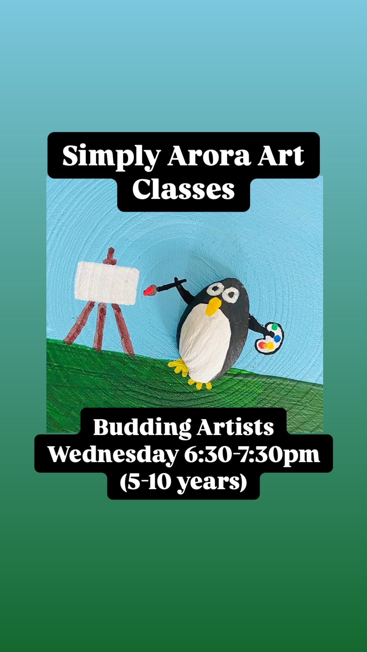 Budding Artists- Wednesday 6:30-7:30pm