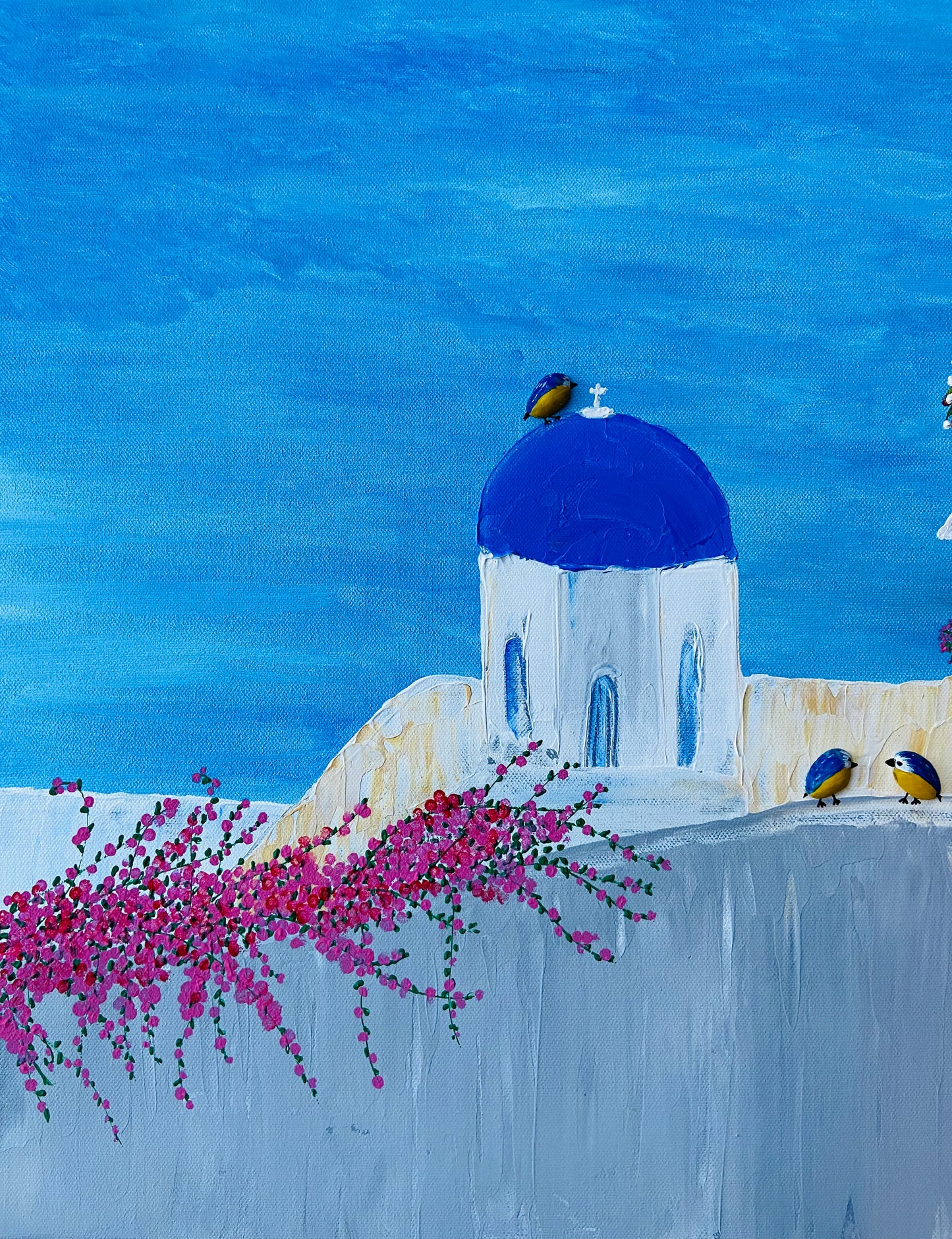 Around Santorini in 5days - bluetits