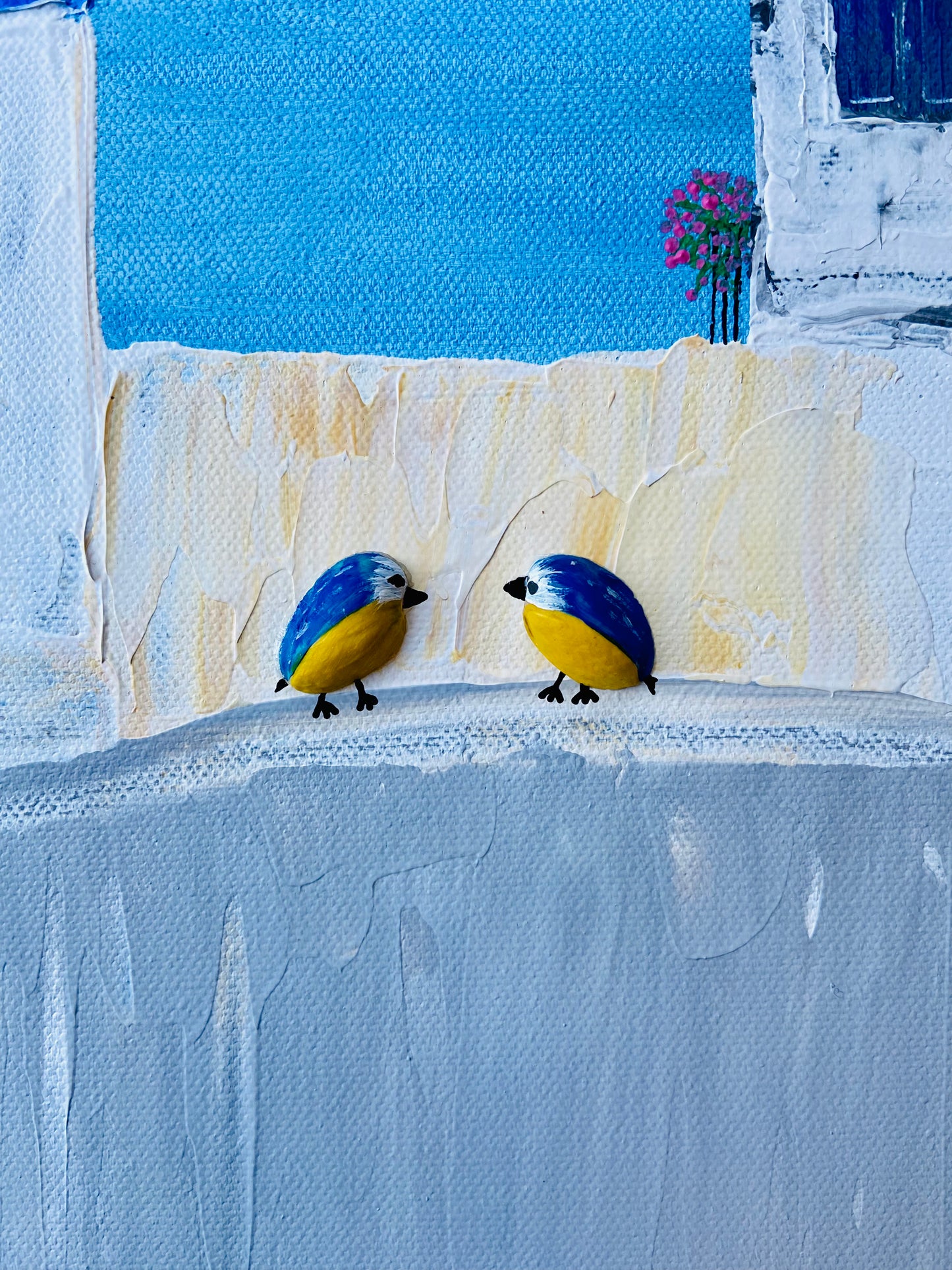 Around Santorini in 5days - bluetits