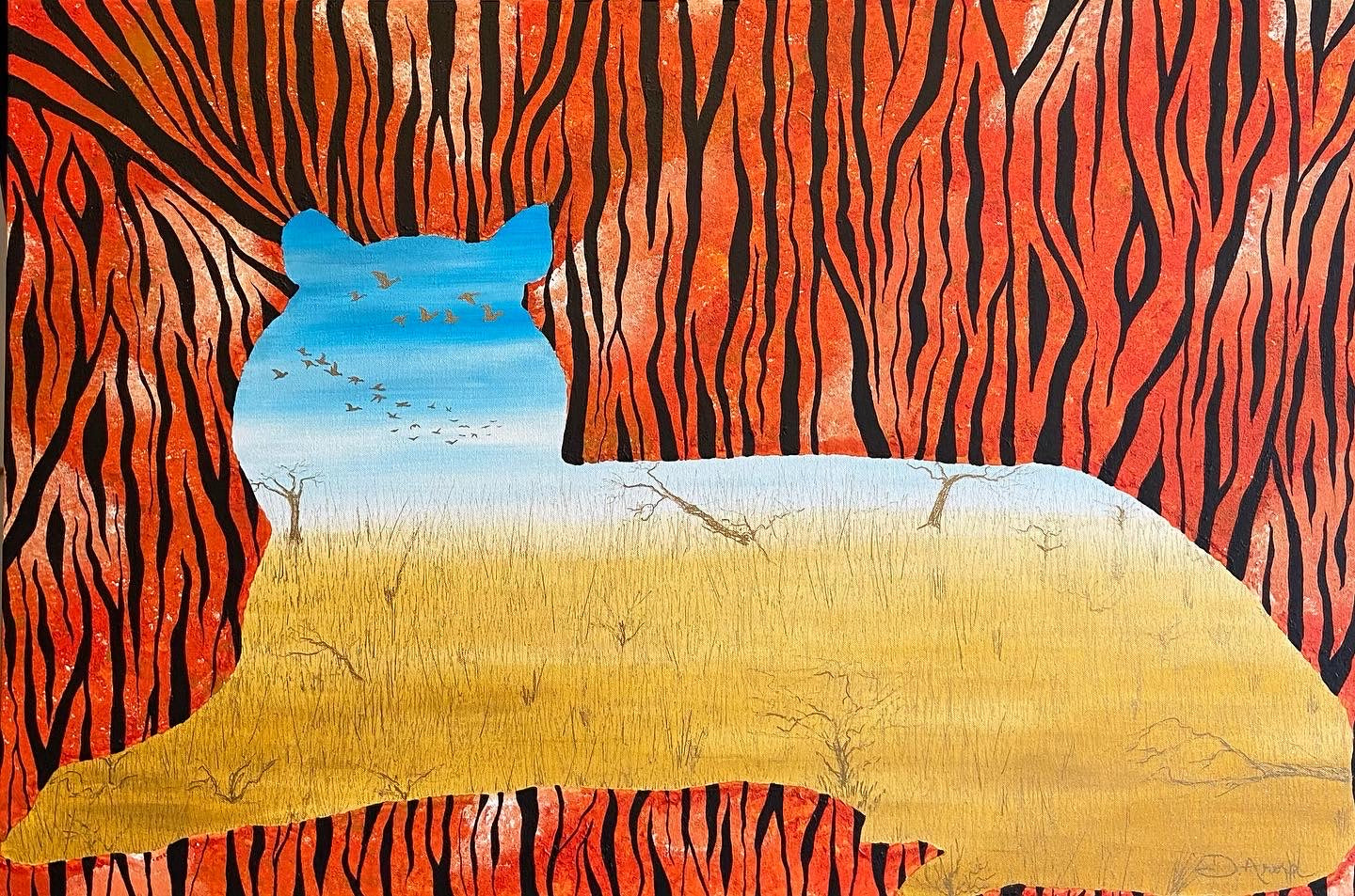One with nature - Tiger