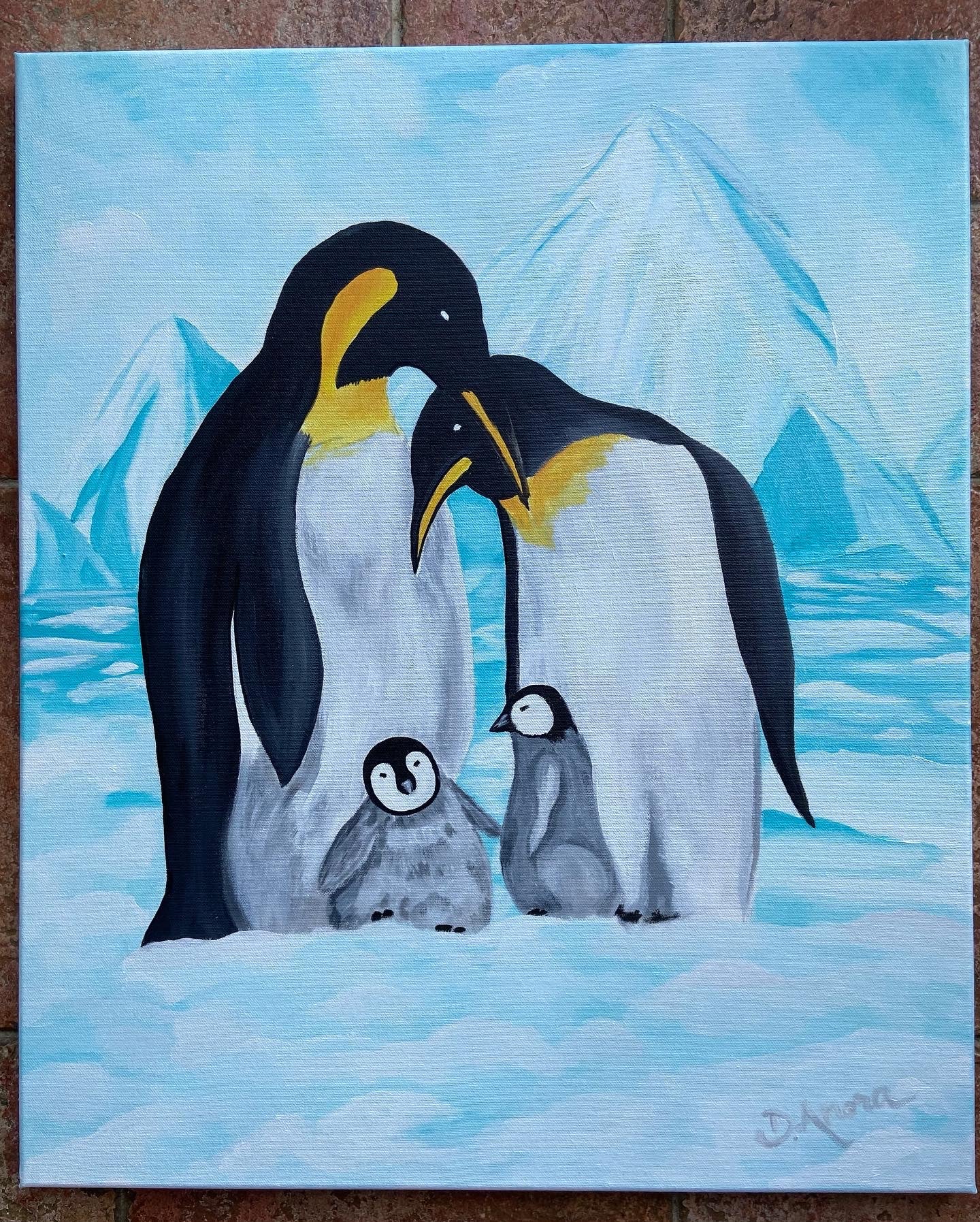 Penguin family
