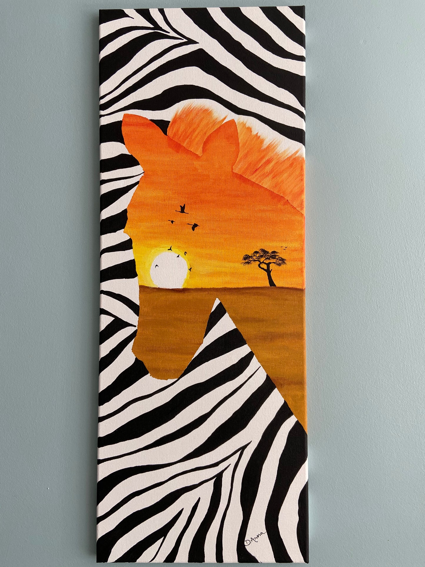 One with Nature- Zebra
