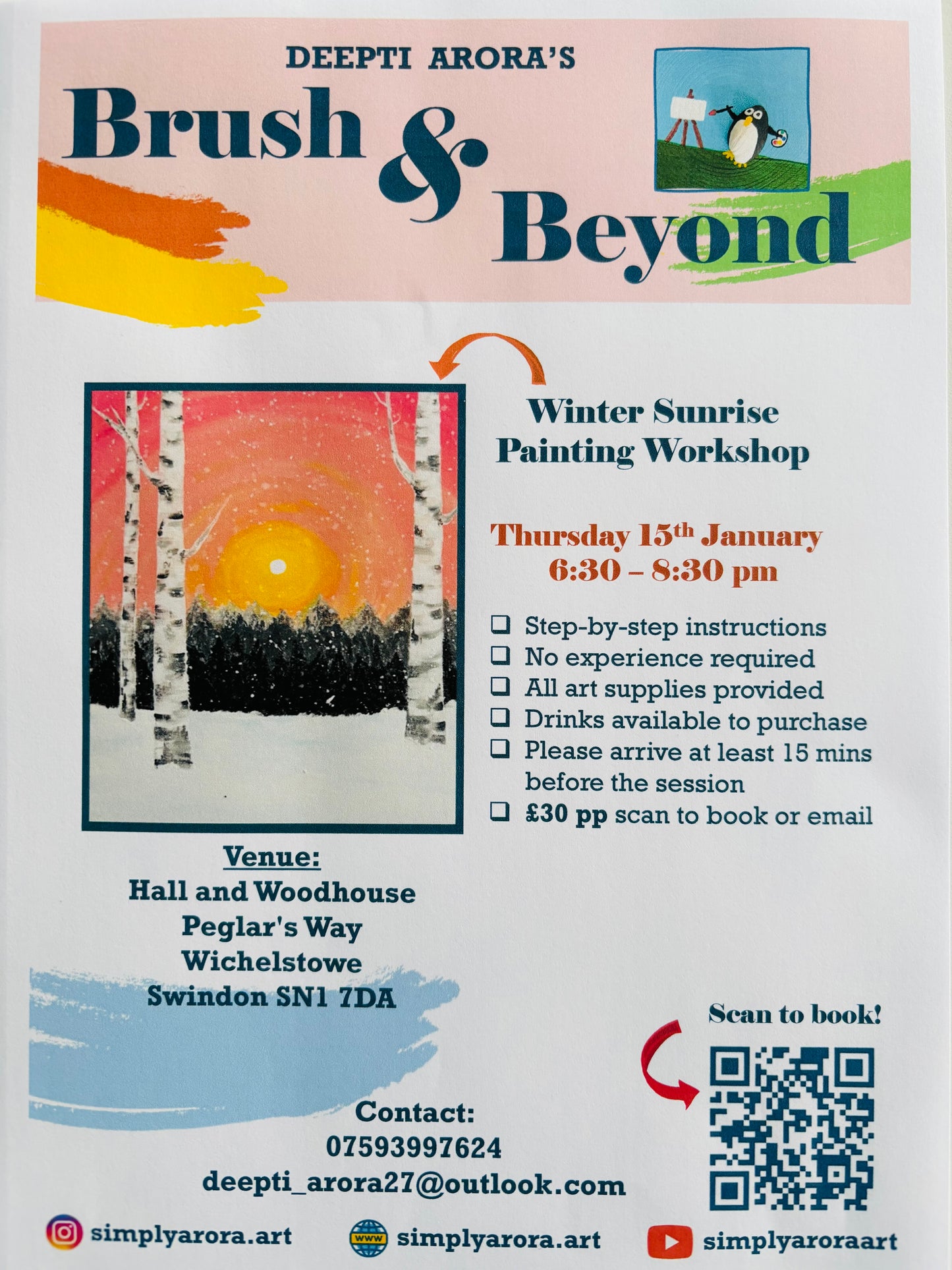 H&W pub Thursday 15th Jan - Brush & Beyond