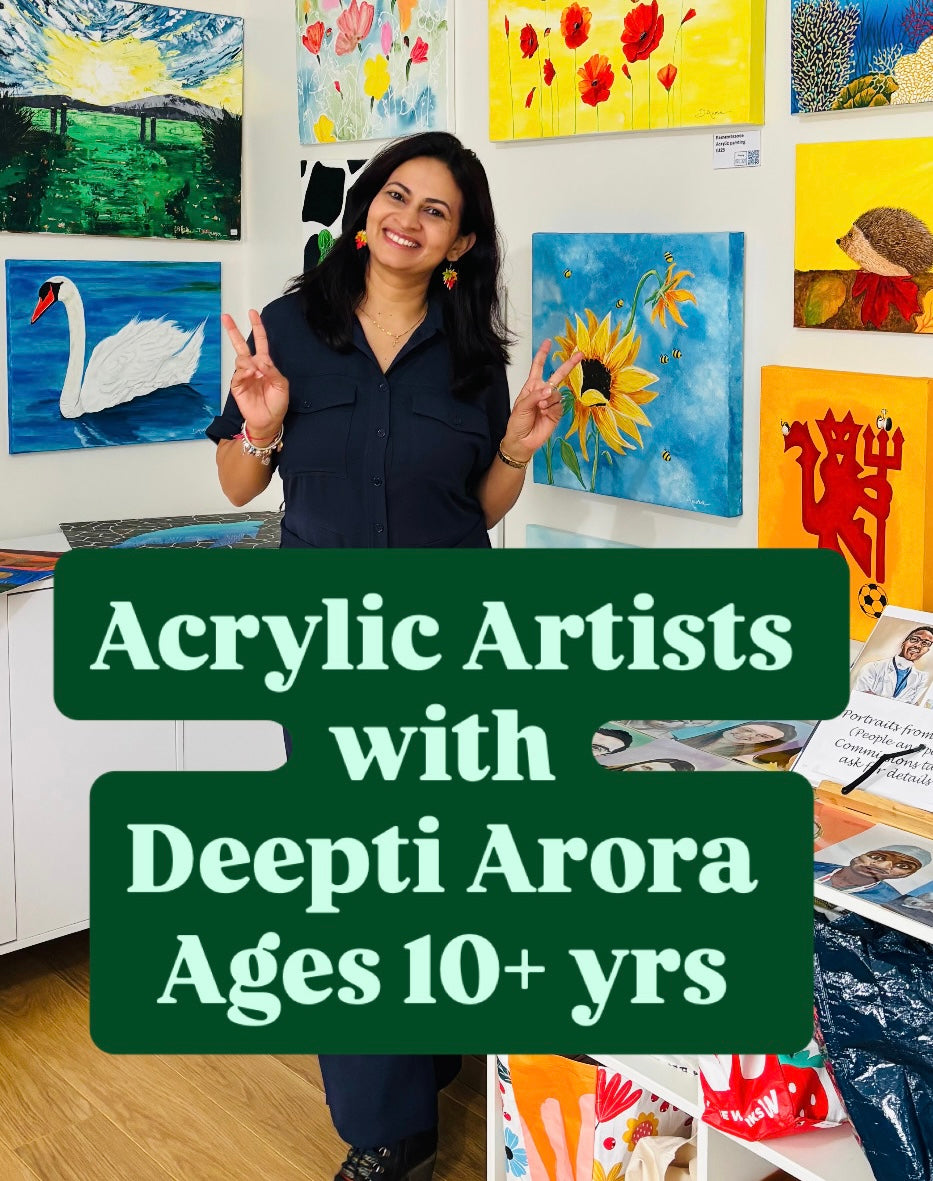 Acrylic Artists- Friday 6:30-7:30pm