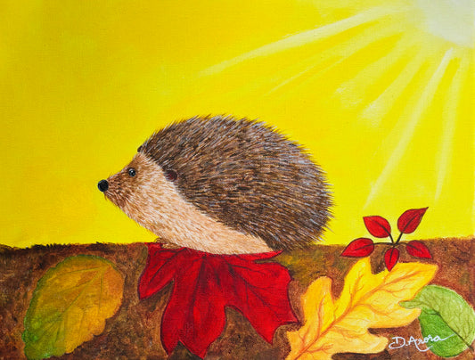 Brush & Beyond - Hedgehog 🍁🍁 18th September 2025