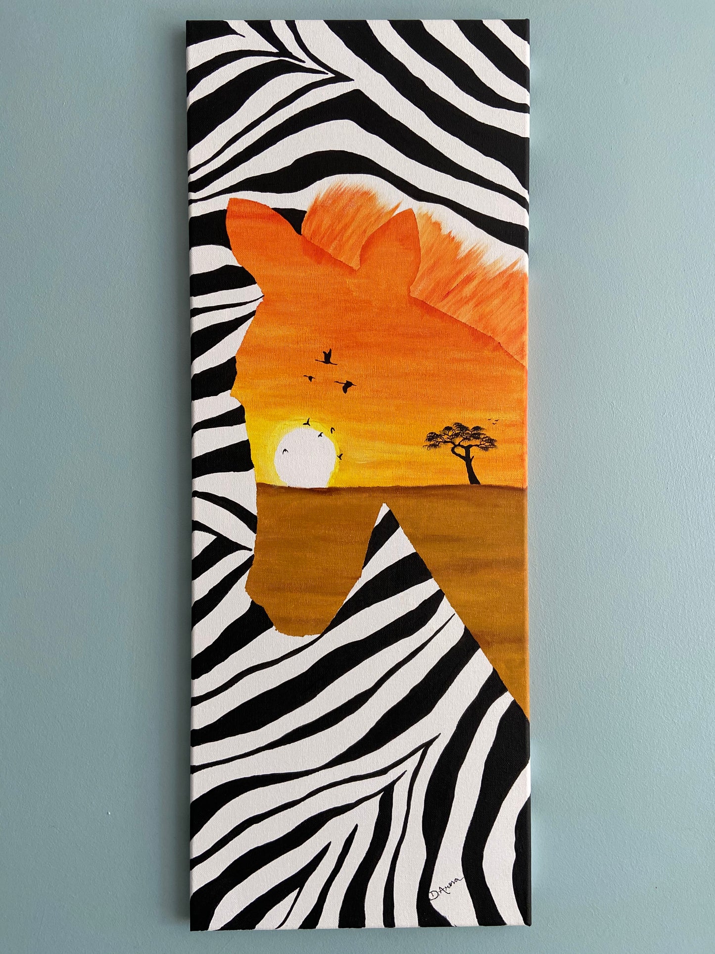 One with Nature- Zebra